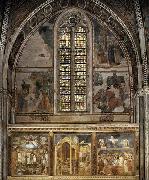 Frescoes in the second bay of the nave, GIOTTO di Bondone